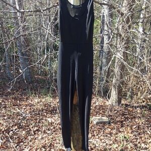 PrettyLittleThing Black Sleeveless Jumpsuit